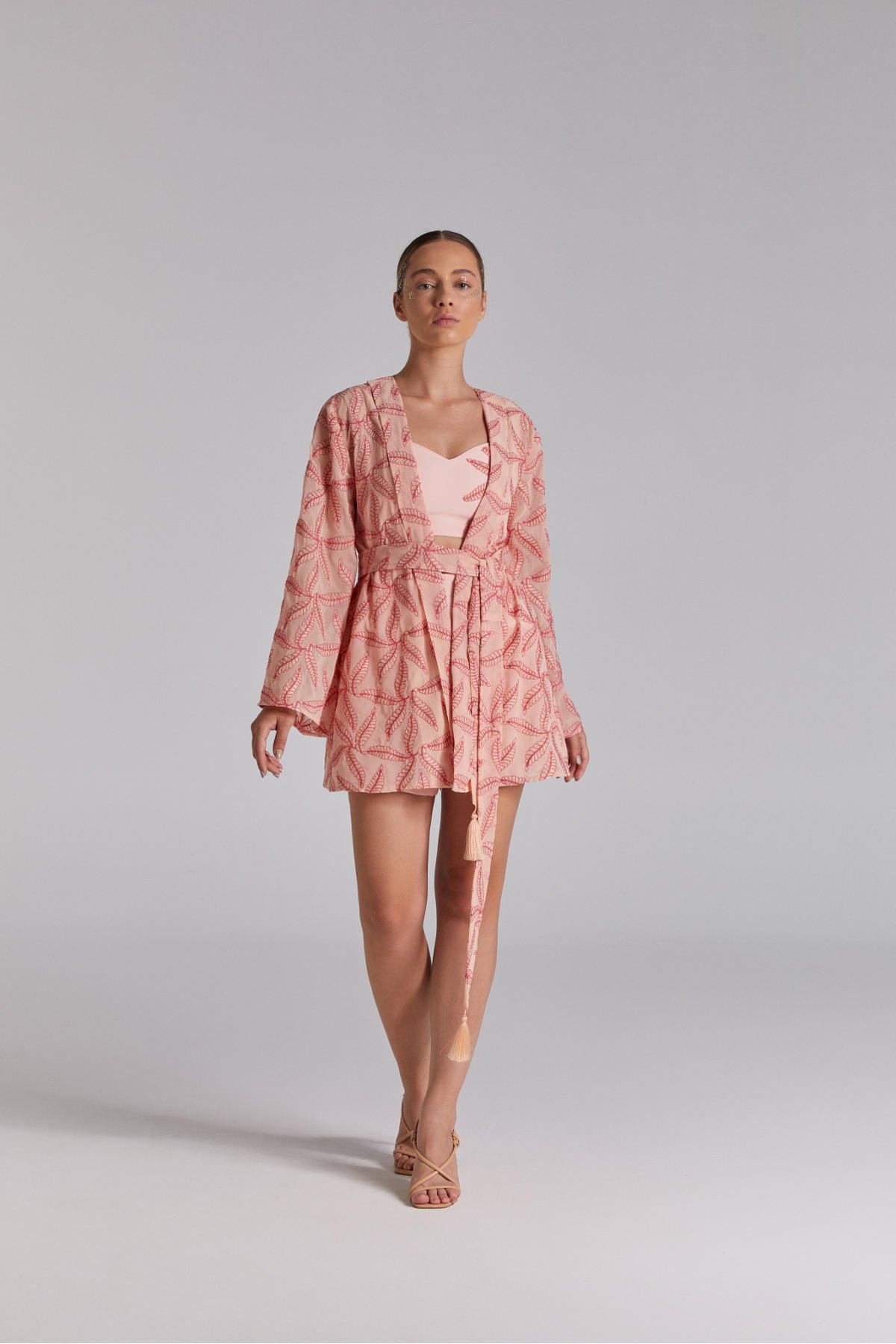 Suzi, Kimono, Şort, Bluz Takım